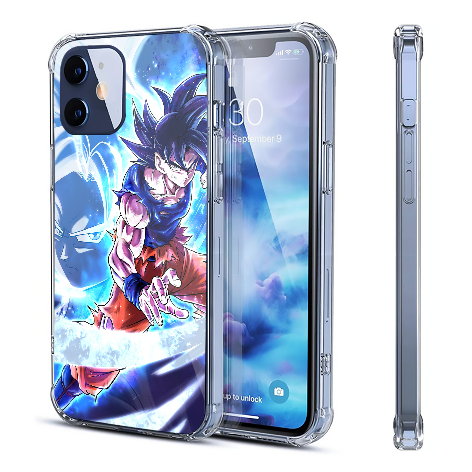 （画像用） ドラゴンボール DRAGON BALL 【iPhone 12シリーズ対応】透明スマホケース（クリアソフトケース）
